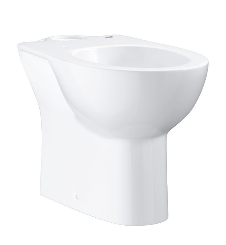 ТОАЛЕТНА ЧИНИЯ СТОЯЩА, С ВЕРТИКАЛНО ОТТИЧАНЕ BAU CERAMIC - БЕЗ РЪБОВЕ 39429000