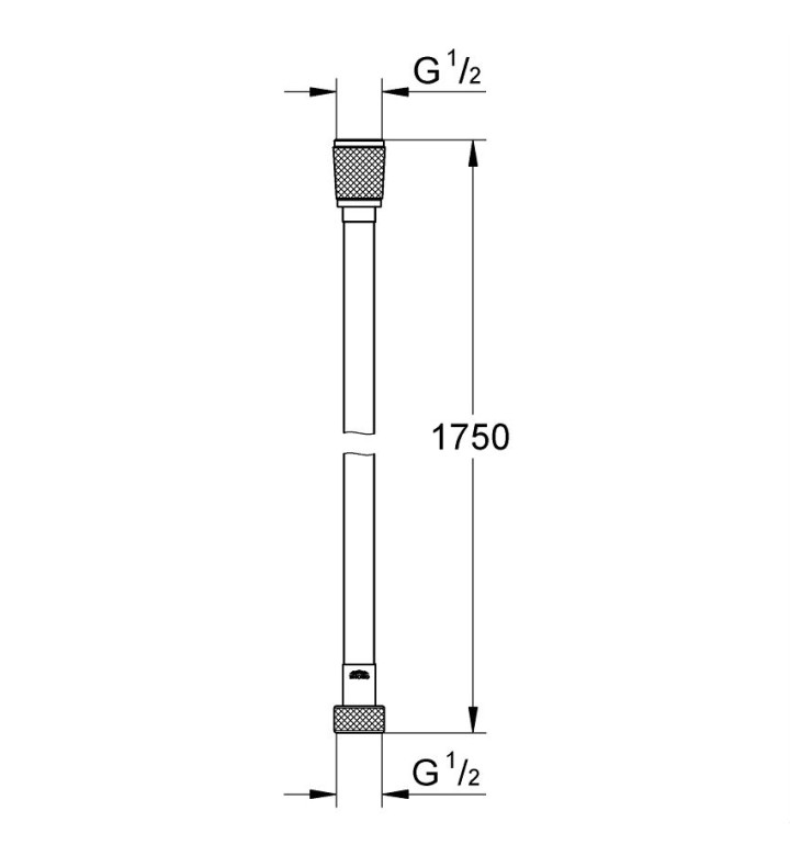 ШЛАУХ ЗА ДУШ SILVERFLEX, 1,75M 28388DA1