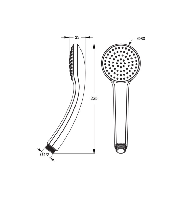 РЪЧЕН ДУШ IDEALRAIN S1 B9400AA