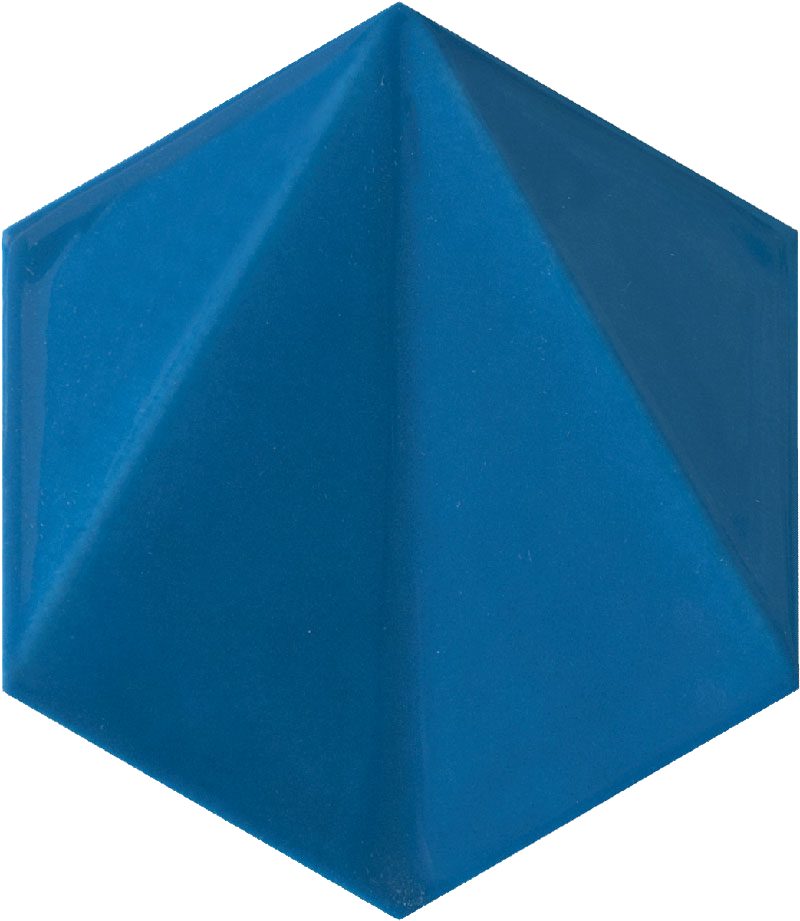 Декор Free Space HEX Navy STR 11x12,5