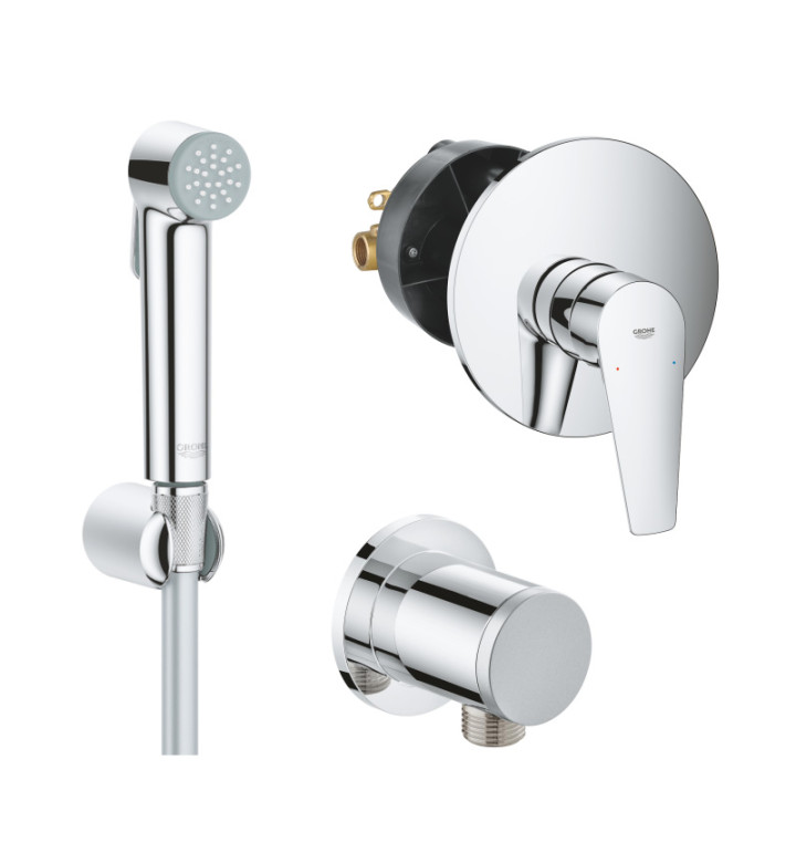 КОМПЛЕКТ ХИГИЕНЕН ДУШ GROHE 29078001 + 26352000 + 28626000