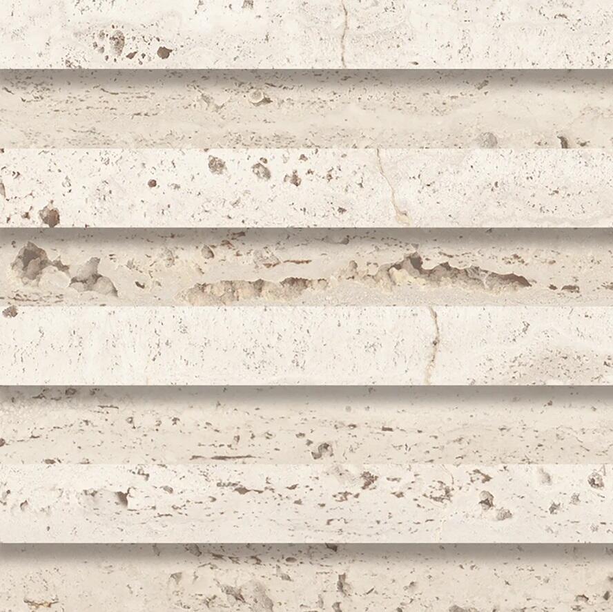 Гранитогрес TREVI IVORY PLISSE 3D SAT 18,4x120