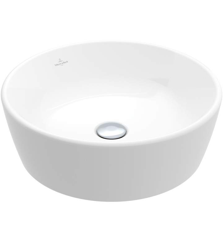УМИВАЛНИК ARCHITECTURA Ф 450 X 155 MM С ПРЕЛИВНИК НЕПОЛИРАНА ДОЛНА ЧАСТ, ALPIN 5A254501