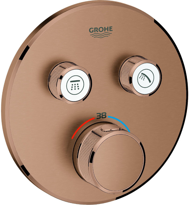 СМЕСИТЕЛ С ТЕРМОСТАТ GROHTHERM SMART CONTROL, ЗА ВГРАЖДАНЕ ЗА ВАНА/ДУШ 29119DL0