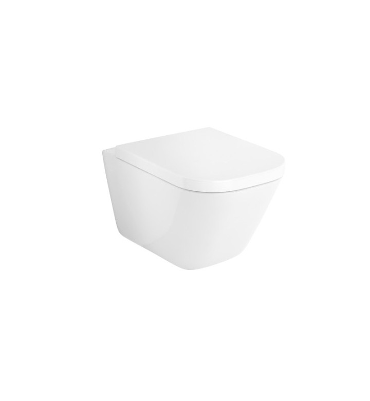 КОМПЛЕКТ ЗА WC, DUPLO NEO 4 В 1, THE GAP SQUARE RIMLESS + БУТОН ПО ИЗБОР, A890030020 + A34647L000 + A80147200B