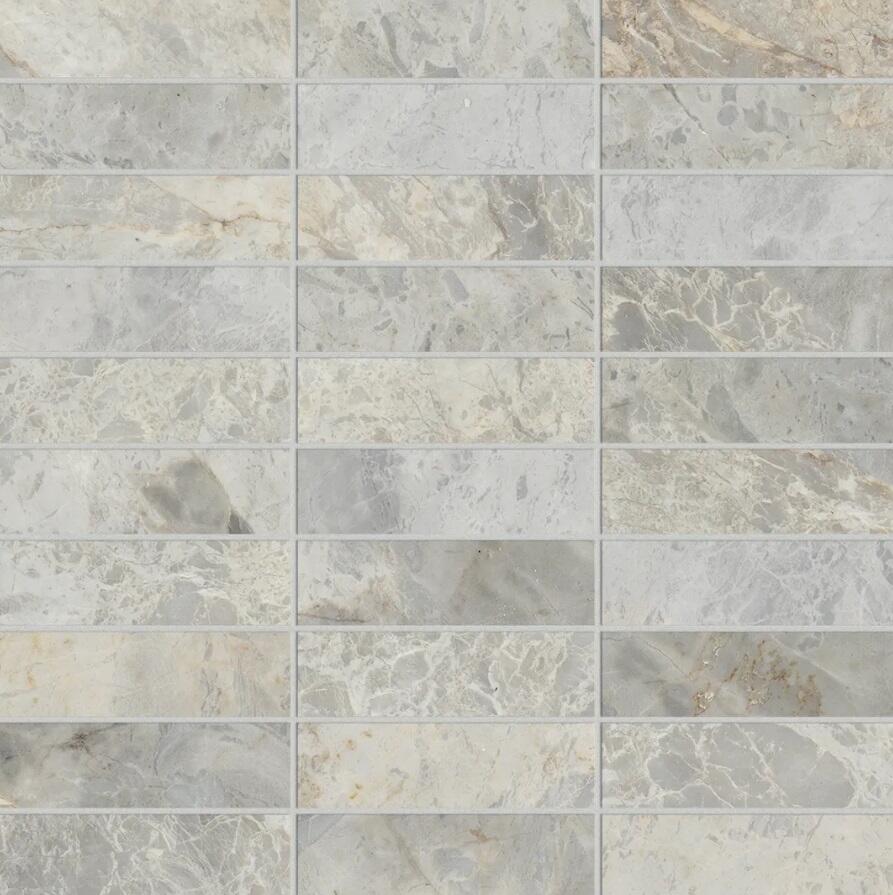 Гранитогрес VERSILIA FIORITO IVORY MOSAICO LISTELLI SAT 30x30