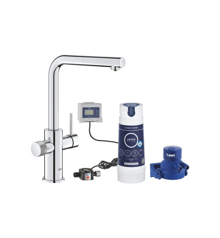 BLUE PURE MINTA СМЕСИТЕЛ ЗА КУХНЕНСКИ УМИВАЛНИК, С ФИЛТЪР 30591000